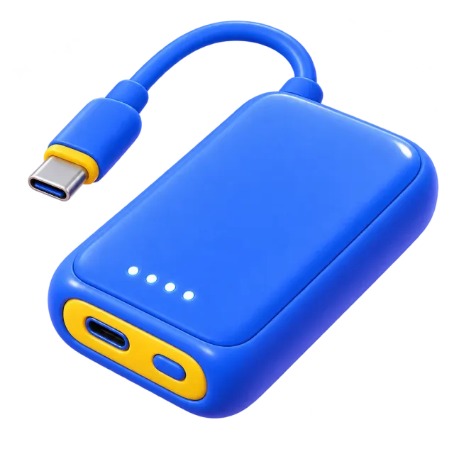 ภาพประกอบคำว่า power bank (พาวเวอร์แบงก์ / แบตสำรอง)