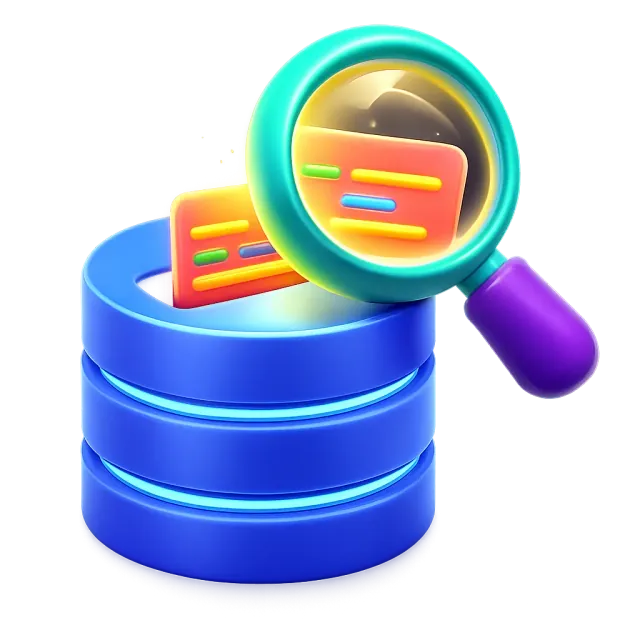 ภาพประกอบคำว่า query (คำสั่งค้นหาข้อมูล)