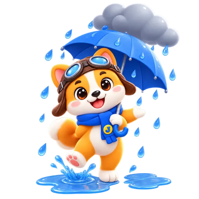 ภาพประกอบคำว่า rainy (ฝนตก (อากาศ))