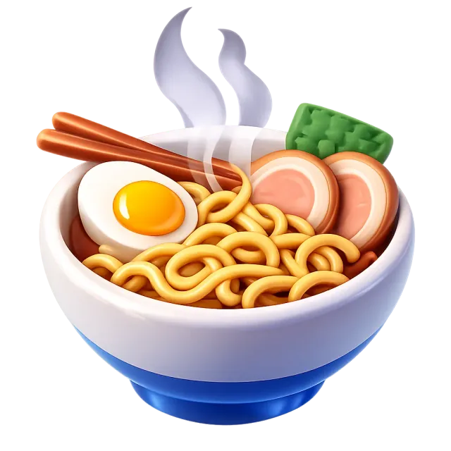 ภาพประกอบคำว่า ramen (ราเมง)