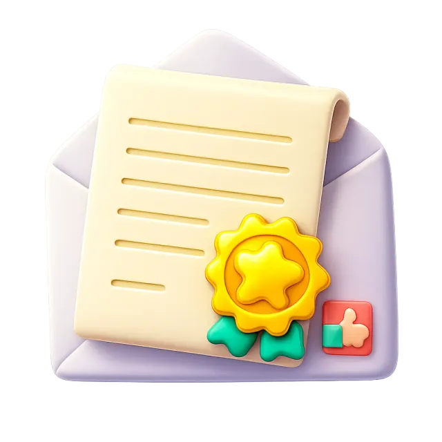 ภาพประกอบคำว่า recommendation letter (จดหมายรับรองจากอาจารย์)