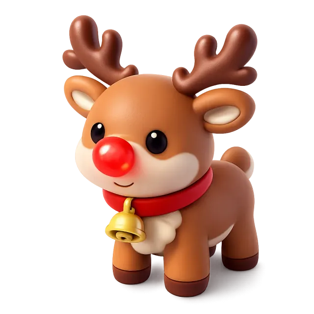 ภาพประกอบคำว่า reindeer (กวางเรนเดียร์)