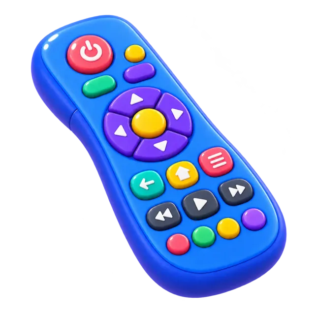 ภาพประกอบคำว่า remote control (รีโมต)