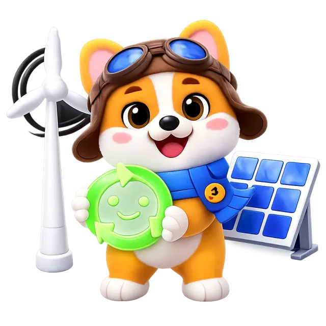ภาพประกอบคำว่า renewable (หมุนเวียนได้(พลังงาน))