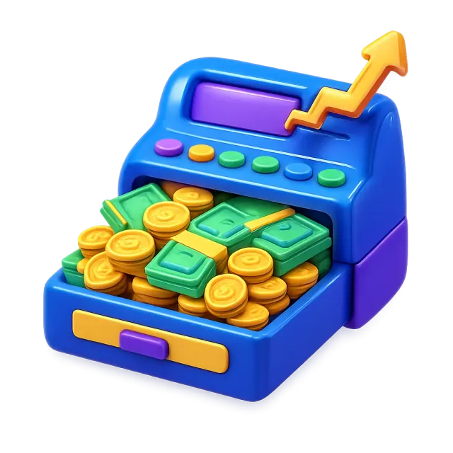 ภาพประกอบคำว่า revenue (รายได้รวมของบริษัท)