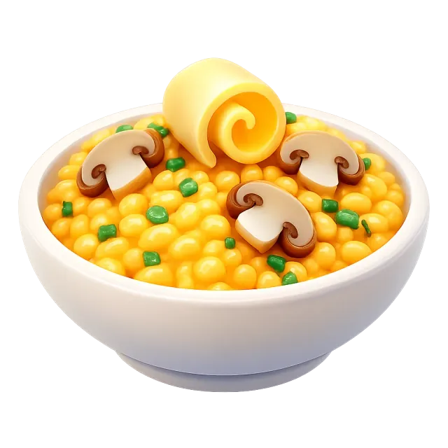 ภาพประกอบคำว่า risotto (ข้าวผัดครีมอิตาเลียน)