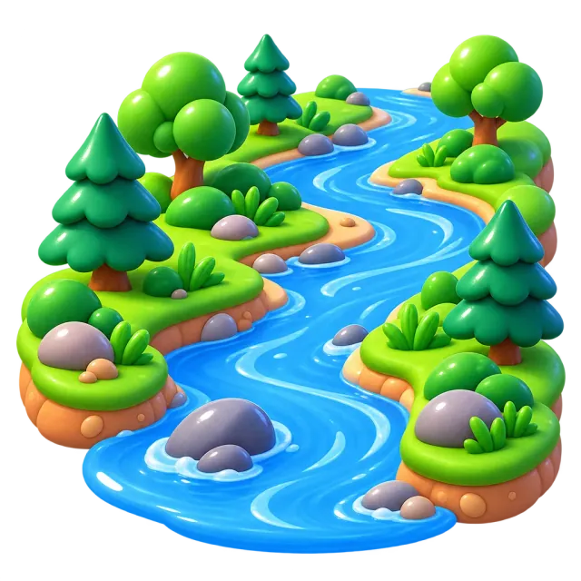 ภาพประกอบคำว่า river (แม่น้ำ)