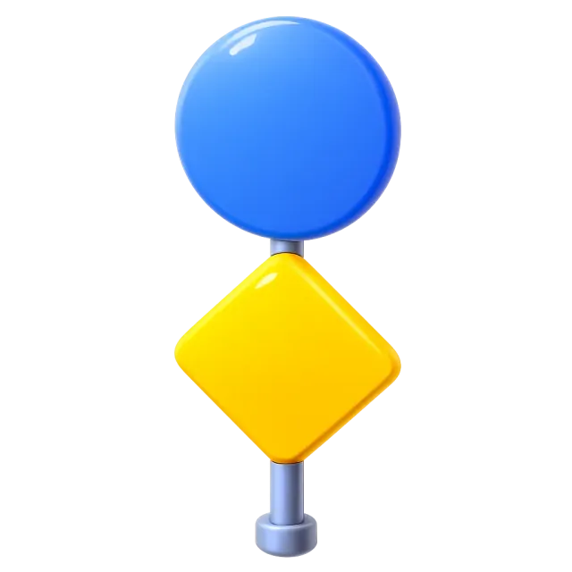 ภาพประกอบคำว่า road sign (ป้ายจราจร)