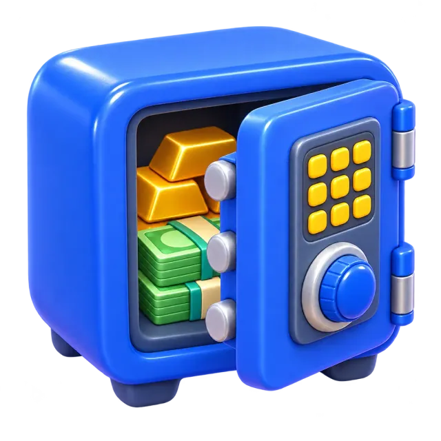 ภาพประกอบคำว่า safe (ตู้เซฟ)