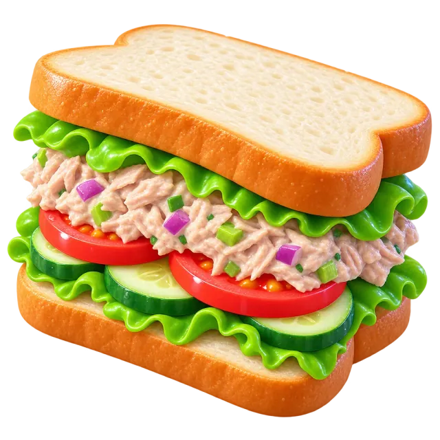 ภาพประกอบคำว่า sandwich (แซนด์วิช)
