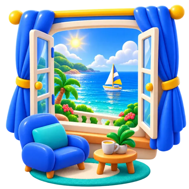 ภาพประกอบคำว่า sea view (วิวทะเล)