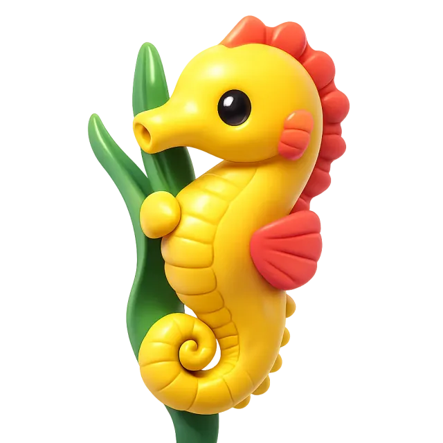 ภาพประกอบคำว่า seahorse (ม้าน้ำ)