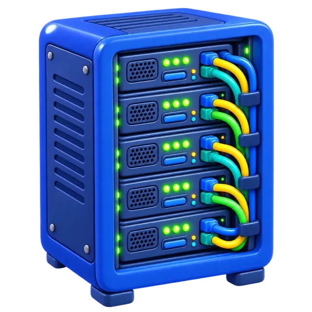 ภาพประกอบคำว่า server (เซิร์ฟเวอร์)