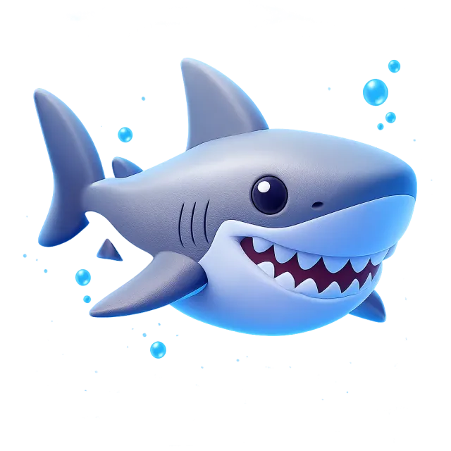 ภาพประกอบคำว่า shark (ฉลาม)