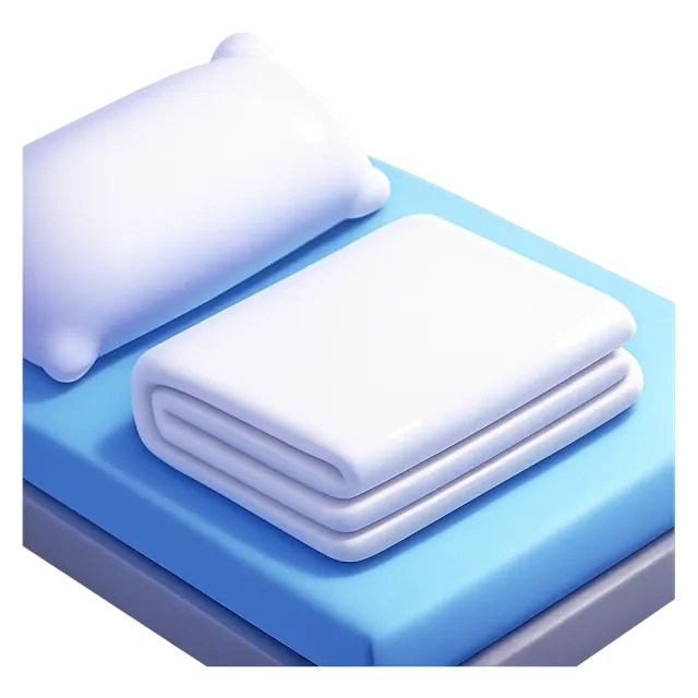 ภาพประกอบคำว่า sheet (ผ้าปูที่นอน / แผ่น)