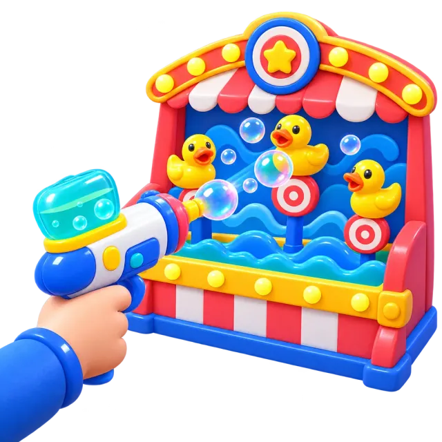 ภาพประกอบคำว่า shooting game (เกมยิง)