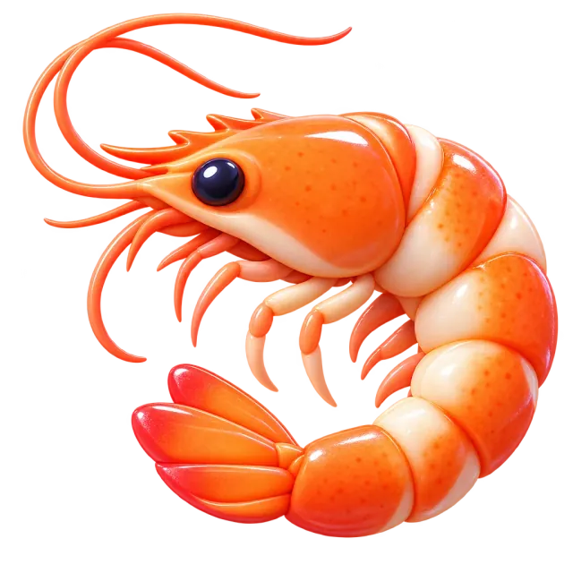 ภาพประกอบคำว่า shrimp (กุ้ง)
