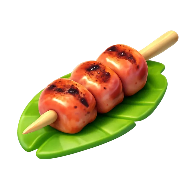 ภาพประกอบคำว่า skewer (ไม้เสียบ / ของเสียบไม้)