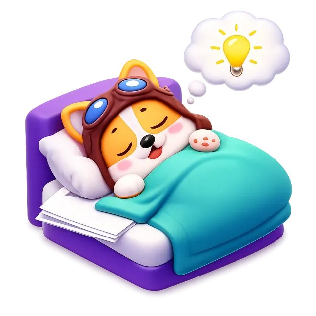 ภาพประกอบคำว่า sleep on it (ขอคิดดูสักคืน)