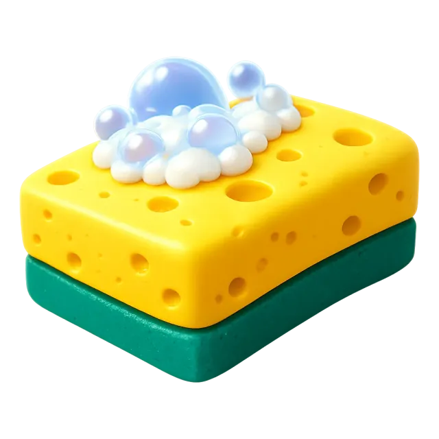 ภาพประกอบคำว่า sponge (ฟองน้ำ)