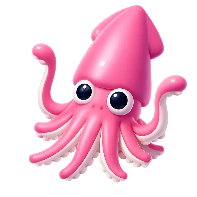 ภาพประกอบคำว่า squid (ปลาหมึก)