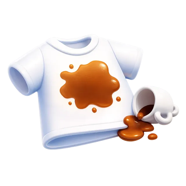 ภาพประกอบคำว่า stain (คราบ / รอยเปื้อน)