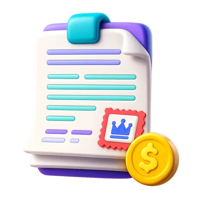 ภาพประกอบคำว่า stamp duty (อากรแสตมป์)