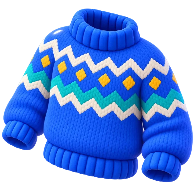 ภาพประกอบคำว่า sweater (เสื้อกันหนาวไหมพรม / สเวตเตอร์)