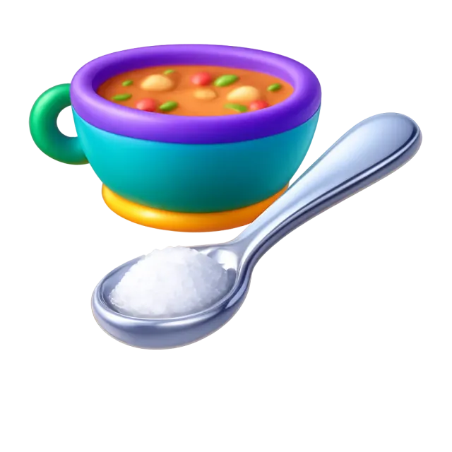 ภาพประกอบคำว่า teaspoon (ช้อนชา)