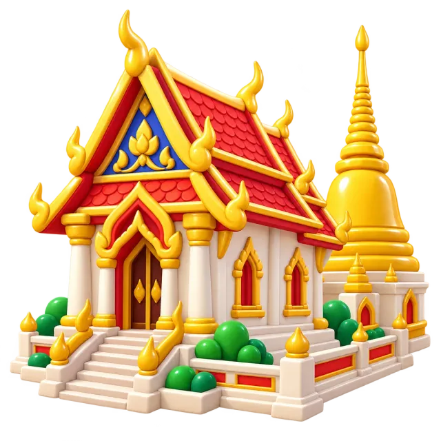 ภาพประกอบคำว่า temple (วัด)