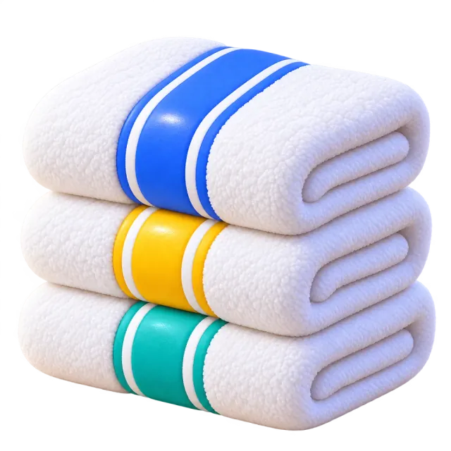 ภาพประกอบคำว่า towel (ผ้าเช็ดตัว)