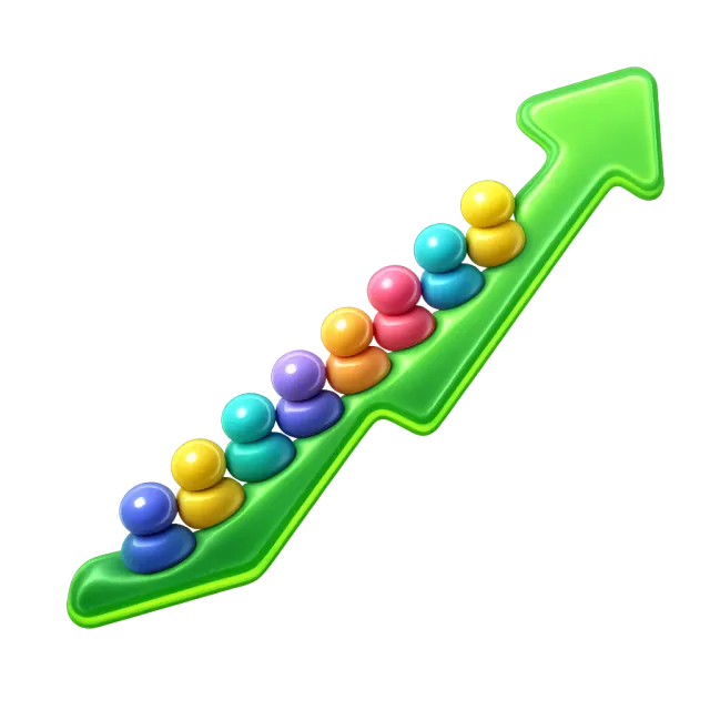 ภาพประกอบคำว่า traction (สัญญาณการเติบโตที่พิสูจน์ได้)