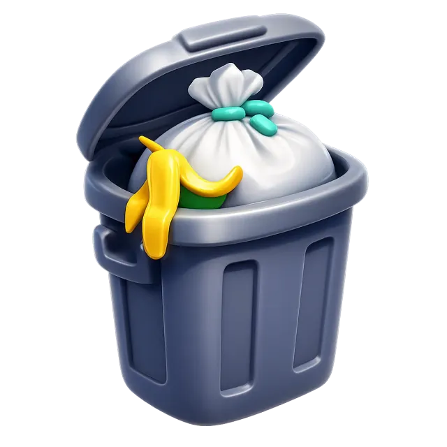 ภาพประกอบคำว่า trash can (ถังขยะ)