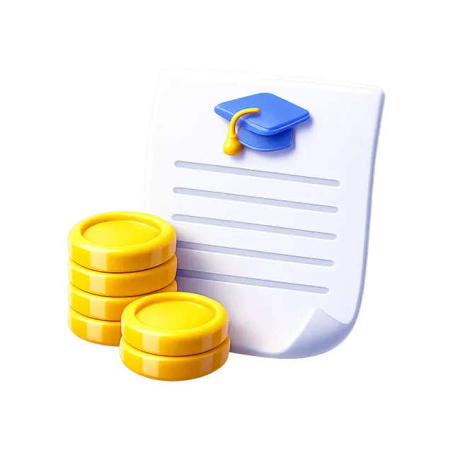 ภาพประกอบคำว่า tuition fee (ค่าเทอม)