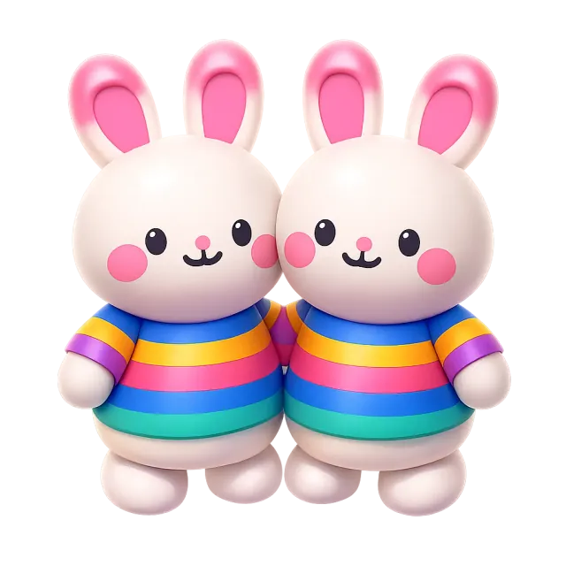 ภาพประกอบคำว่า twins (ฝาแฝด)