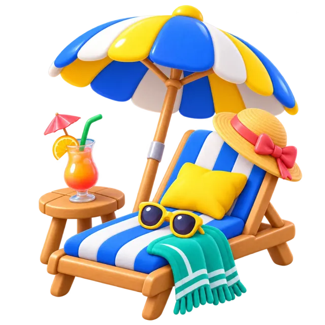 ภาพประกอบคำว่า vacation (วันหยุดพักผ่อน)