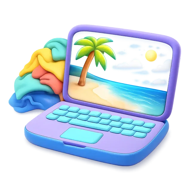 ภาพประกอบคำว่า virtual background (พื้นหลังเสมือน)