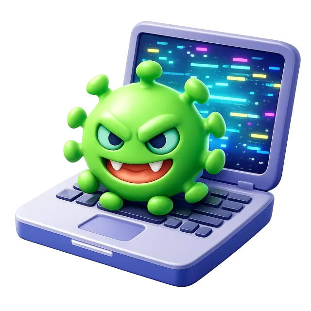 ภาพประกอบคำว่า virus (ไวรัสคอมพิวเตอร์)