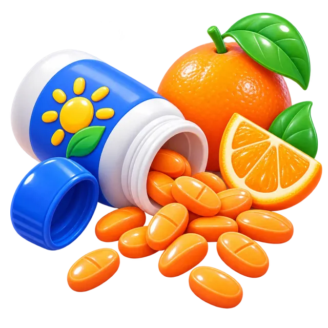 ภาพประกอบคำว่า vitamin (วิตามิน)
