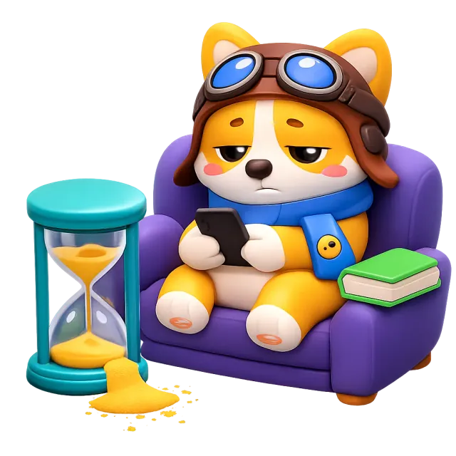 ภาพประกอบคำว่า waste time (เสียเวลาเปล่า)