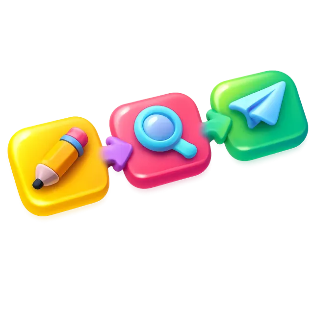 ภาพประกอบคำว่า workflow (ขั้นตอนการทำงาน / ลำดับงาน)