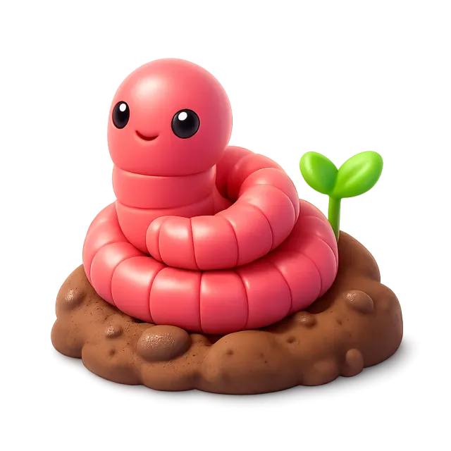 ภาพประกอบคำว่า worm (หนอน)