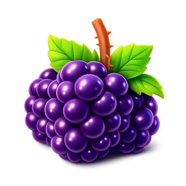 ภาพประกอบคำว่า blackberry (แบล็กเบอร์รี่)