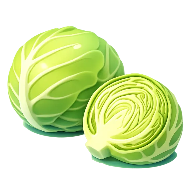 ภาพประกอบคำว่า cabbage (กะหล่ำปลี)