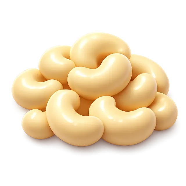 ภาพประกอบคำว่า cashew (เม็ดมะม่วงหิมพานต์)