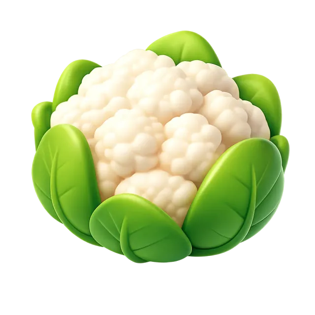 ภาพประกอบคำว่า cauliflower (กะหล่ำดอก)
