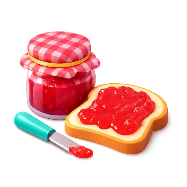 ภาพประกอบคำว่า jam (แยม)