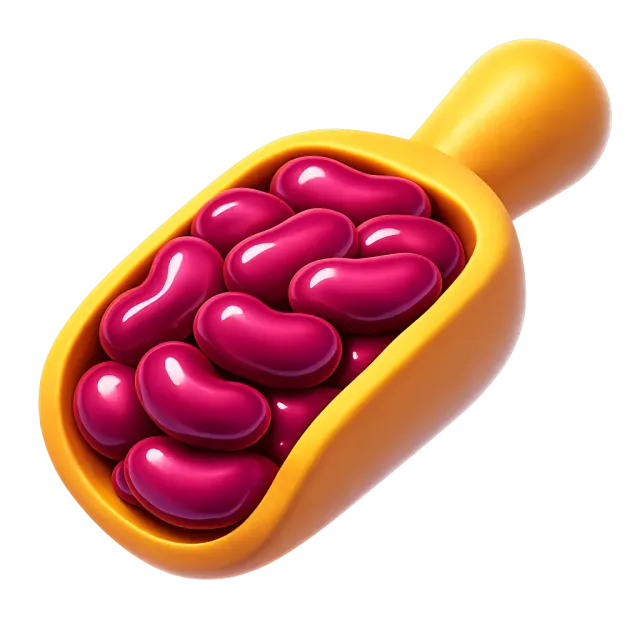 ภาพประกอบคำว่า kidney bean (ถั่วแดงหลวง)
