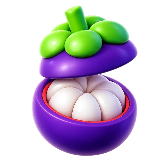 ภาพประกอบคำว่า mangosteen (มังคุด)