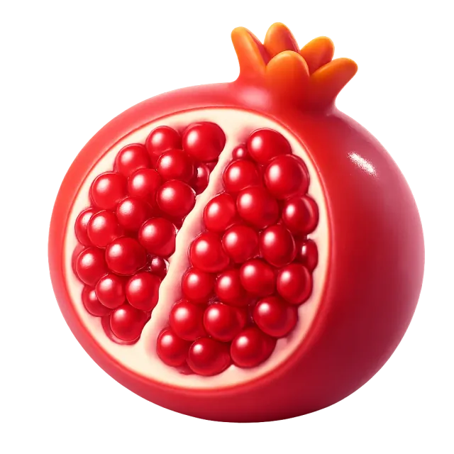 ภาพประกอบคำว่า pomegranate (ทับทิม (ผลไม้))